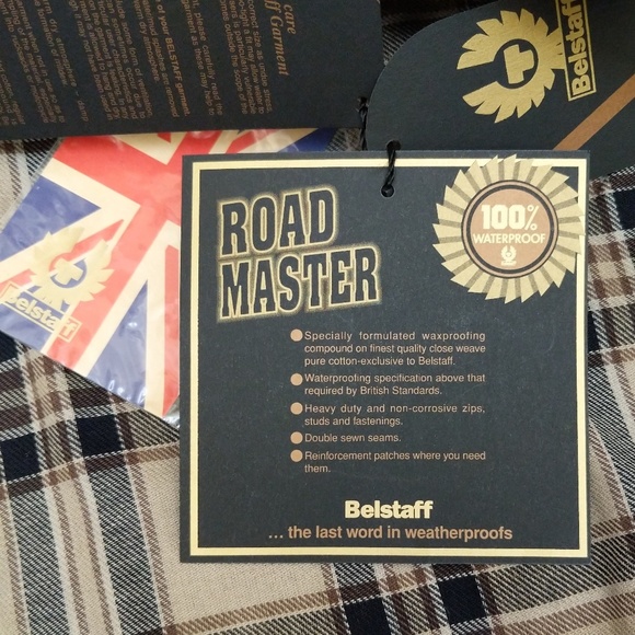 NWT Belstaff Roadmaster Mahogany Waterproof Jacket - Picture 8 of 8